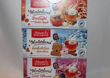 Westminster herbata zimowa 25 t winterland - jabłko , śliwka , ciasteczkowa