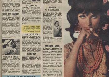 Dookoła świata 1966 Tygodnik ilustrowany