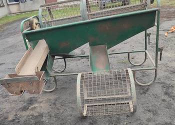 Sortownik do ziemniaków napędzany silnikiem 380v na  siłę Sortownik do ziemniaków napędzany silnikiem 380v na  siłę