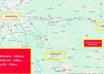 Grunty rolne Ł4 | 2.16ha | Ruda Wolińska 08-117 | 23km od Siedlec | OKAZJA