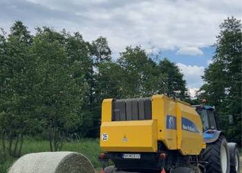 Prasowania słomy/siana prasa pasowa