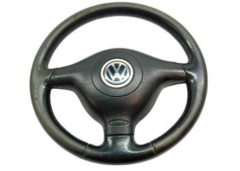 KIEROWNICA TRÓJRAMIENNA SKÓRZANA PASSAT B5 GOLF IV Volkswagen Bora I