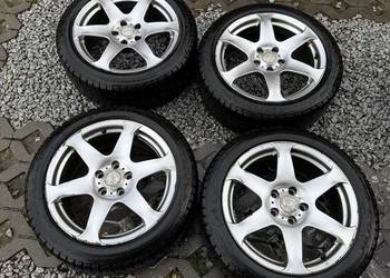 Felgi AEZ 5x112 opony zimowe 225/45/17” 2024r Audi VW Seat Skoda Mercedes