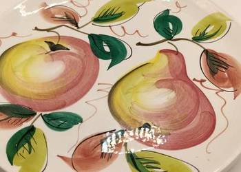 Talerz dekoracyjny Italy Włochy ręcznie malowany