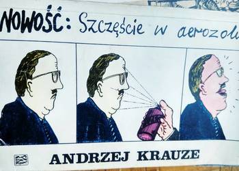 Szczęście w aerozolu książki unikaty Bródno księgarnie