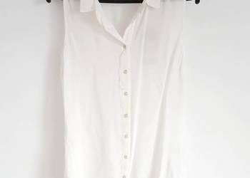 Nowa bluzka koszulka Guess XS 34 S 36 biała koszula zwiewna