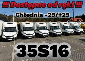 Iveco Daily 35S16 V 2024r CHŁODNIA -29/+29 8-Palet Salon PL Na Gwarancji D…