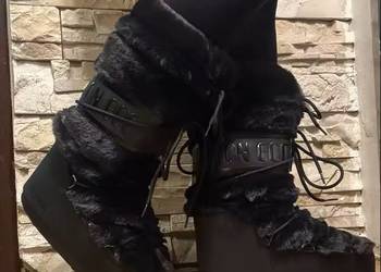 Futrzane śniegowce damskie, zimowe r 35-40