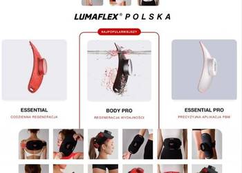 Lumaflex ESSENTIAL BASIC RLT terapia światłem LED - poprawa krążenia FDA
