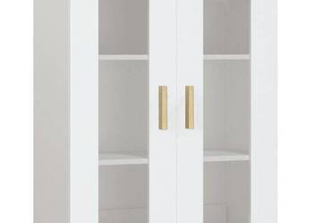 vidaXL Szafka wisząca, biała, 69,5x34x90 cm(SKU:812276)