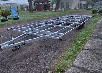 Przyczepa pod domek mobilny, saunę ruską banię