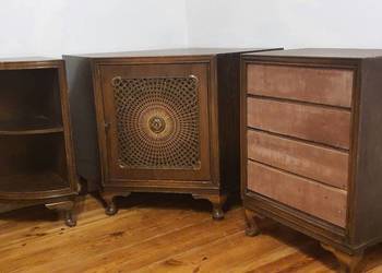 Zestaw starych mebli