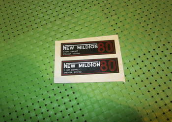 TONSIL NEW MILDTON 80 NAKLEJKI 2szt. stan BDB