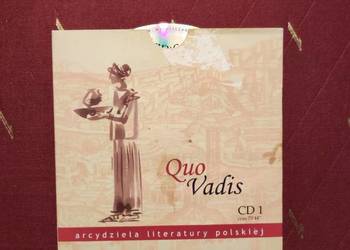 Płyta CD audiobook powieść Henryk Sienkiewicz Quo Vadis Jerzy Trela