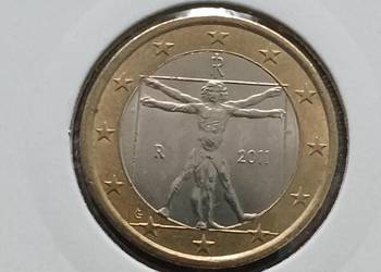 1 Euro Włochy 2011 r.