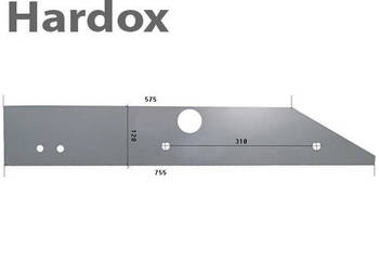 Płoza długa HARDOX 177MOL/L części do pługa GREGOIRE BESSON
