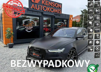 Audi RS6 EXCLUSIVE, Bezwypadek, HEAD UP, Kamera 360, Matrix, Po dużym serw…