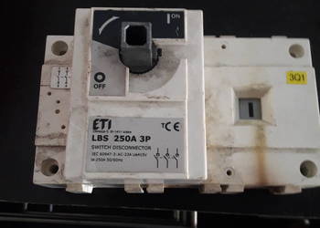 Rozłącznik izolacyjny ETI LSB 250A 3P