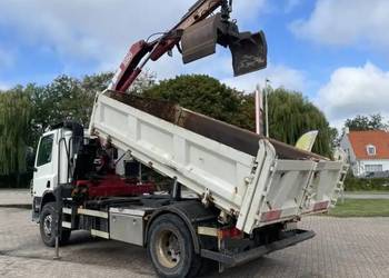 Wywrotka 2 osiowa bordmatic z dzwigiem Manual