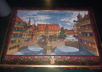 Puszka blaszana, zabytkowa, E.Otto Schmidt 1988r.