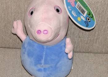 TM Toys Świnka Peppa George maskotka pluszowa 25 cm