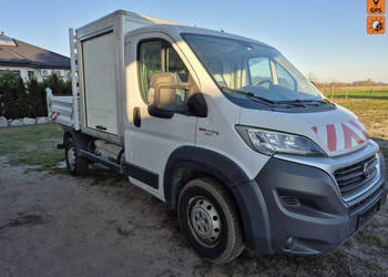Fiat Ducato 2.3jtd WYWROTKA Z SCHOWKIEM klimatyzacja import francja