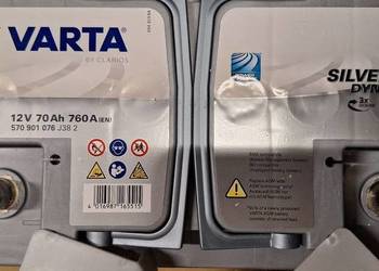Akumulator Varta Silver Dynamic AGM A7 12V 70Ah / 760A START-STOP