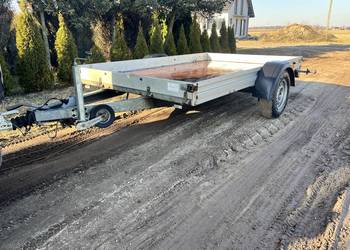 Boeckmann laweta przyczepka platforma 1500 dmc