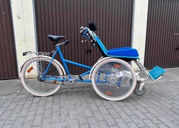 Riksza rower z wózkiem inwalidzkim Rollfiets