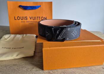Louis Vuitton LV Monogram Pasek Męski NOWY 105 cm Full Set + Dowód Zakupu