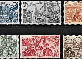 MARTYNIKA 1947- zbiorek 5 serii MNH**! GRATIS WYSYŁKA!