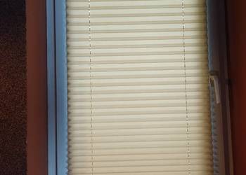 Rolety plisowane 1 szt 60 cm oraz 1 szt 130 cm szerokości