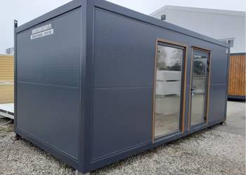 Kontener z toaletą i klimatyzacją 17 m²