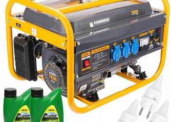 Agregat PRĄDOTWÓRCZY Generator 3000W 230V 12V AVR PM-AGR-3000M2S