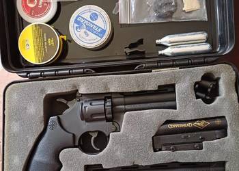 WIATRÓWKA REWOLWER CROSMAN 357 4,5MM KOMPLET