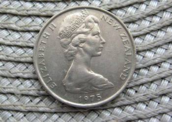 Nowa Zelandia 20 Centów 1975r