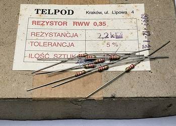 Rezystor 2,2k RWW 0,35 TELPOD