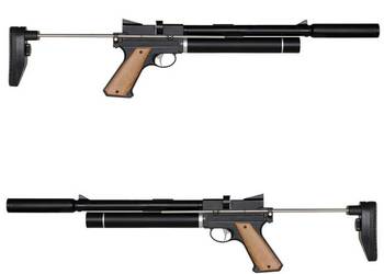 Wiatrówka karabinek PP750L kal. 4,5mm SnowPeak pistolet pcp pneumatyczny