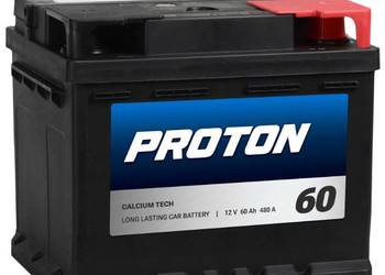 Akumulator 60Ah 480A PROTON Akumulator 60Ah 480A PROTON