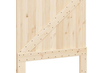 Wezgłowie łóżka 90x104 cm lite drewno sosnowe WM-358397