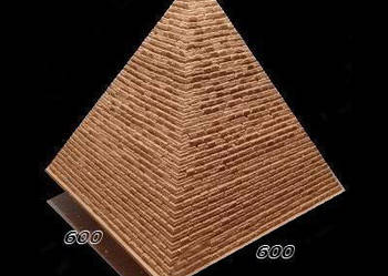 Piramidy 3D - modele /różne opcje i wymiary/ HIT!