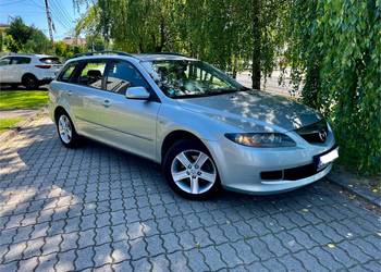 Śliczna.Zadbana.Mazda.6.2006r.Lift.2.0.Gaz.Hak.Sprawna.Klima.Moż.Zamiana