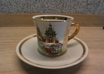 Filiżanka do mokki RUCNI MALBA CZECHOSLOVAKIA