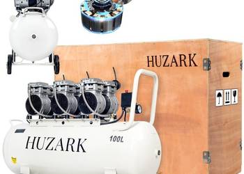 Profesjonalny Kompresor bezolejowy sprężarka 100L 8bar 396l/min Profesjonalny Kompresor bezolejowy sprężarka 100L 8bar 396l/min