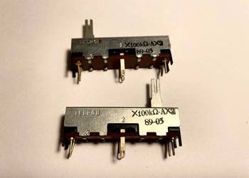 Potencjometr  2x100k  A