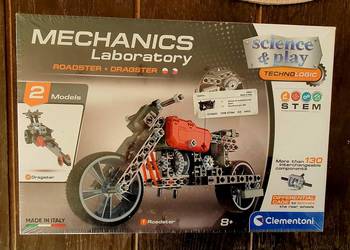 NOWE klocki konstrukcyjne Clementoni Klocki Galileo Roadster