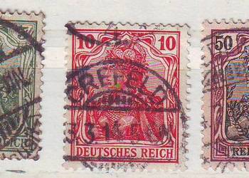 Zn. DR Mi 55, 6, 61 kas 1900