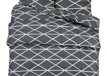 vidaXL Zestaw pościeli, szary, 200x220 cm, bawełna(sku136057)