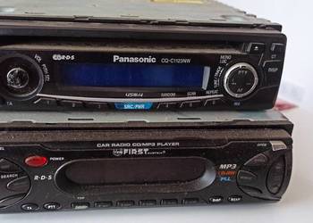 PANASONIC FIRST dwa radia samochodowe