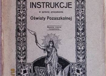 Instrukcje w sprawie prowadzenia oświaty pozaszkolnej z 1925 rok